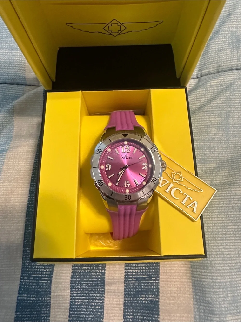 Invicta Angel Halo Women's Watch - 38mm. Purple (24123)